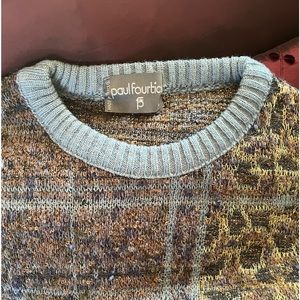 Paul Fourticq | French  Designer |Pullover Sweater | Vintage | Size L
